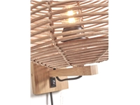 Een Wandlamp Tanami rotan dia.25xh.20cm naturel koop je bij Meubels and More