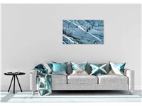 Een Wanddecoratie Art of Nature 019 118x70cm RVS koop je bij Meubels and More