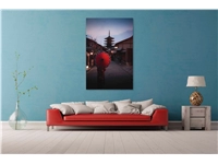 Een Wanddecoratie Land of the Rising Sun 033 98x148cm Forex met zwarte lijst koop je bij Meubels and More