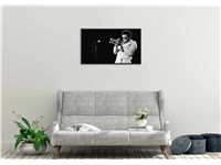 Een Wanddecoratie Music 001 118x70cm Forex met zwarte lijst koop je bij Meubels and More