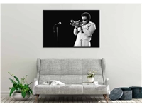 Een Wanddecoratie Music 001 148x98cm Forex met zwarte lijst koop je bij Meubels and More