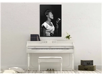 Een Wanddecoratie Music 002 98x148cm Forex met zwarte lijst koop je bij Meubels and More