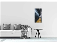 Een Wanddecoratie Rhythm of the City 018 48x98cm Dibond wit koop je bij Meubels and More