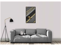 Een Wanddecoratie Rhythm of the City 021 70x118cm Forex met zwarte lijst koop je bij Meubels and More