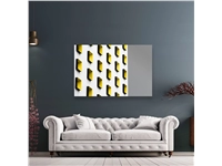 Een Wanddecoratie Rhythm of the City 030 148x98cm Dibond wit koop je bij Meubels and More