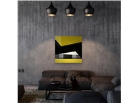 Een Wanddecoratie Rhythm of the City 031 74x74cm Dibond wit koop je bij Meubels and More