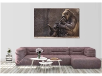 Een Wanddecoratie Wildlife 001 148x98cm Dibond wit koop je bij Meubels and More