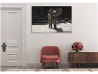 Een Wanddecoratie Wildlife 005 148x98cm Dibond wit koop je bij Meubels and More