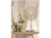 Een Wandlamp Zanzibar L rotan plat dia.55xh.14cm wit koop je bij Meubels and More