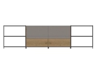 Een Treinbank Flexwall 2 OH 160x85x43cm gestoffeerd koop je bij Meubels and More