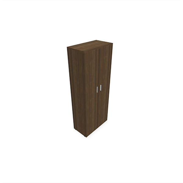 Een Draaideurkast hout Armand 4 legborden 202,1x80x43,2cm met 2 deuren soft-closing koop je bij Meubels and More