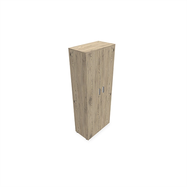 Een Draaideurkast hout Armand 4 legborden 202,1x80x43,2cm met 2 deuren soft-closing koop je bij BeteS