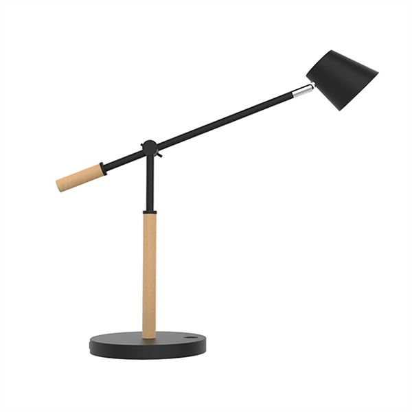 Een Vicky bureaulamp zwart koop je bij Meubels and More