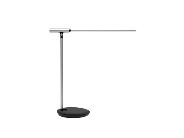 Een Bureaulamp LED rubia col. vario dimbaar USB-poort zilver koop je bij Meubels and More