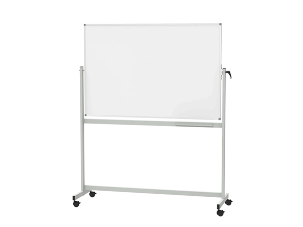 Een Verrijdbaar Whiteboard standaard kantelb. 100x150cm grijs koop je bij Meubels and More