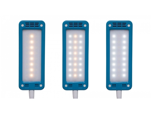 Een Bureaulamp LED pearly colour vario dimbaar atlantic blue koop je bij Meubels and More