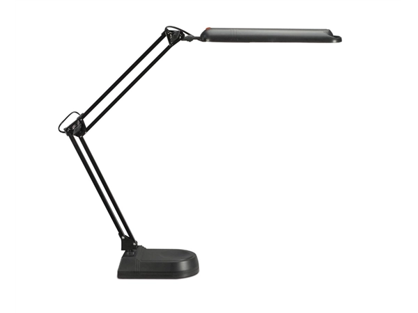 Een Bureaulamp LED atlantic met voet zwart koop je bij Meubels and More