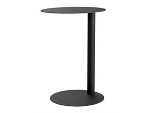 Een Bijzettafel easydesk rond antraciet koop je bij Meubels and More