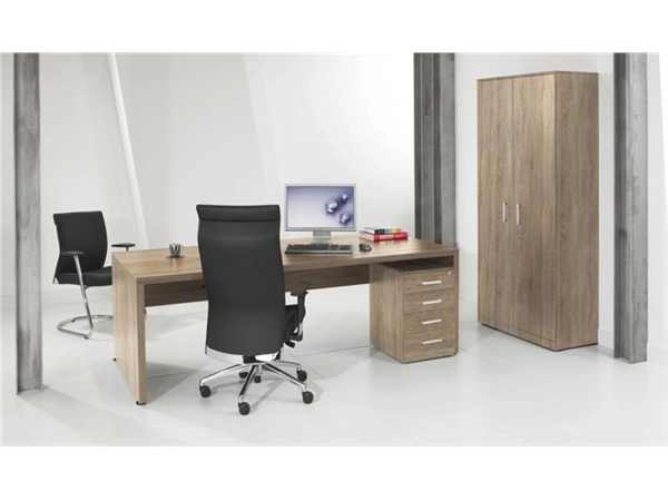 Een Bureau Manage-it 210x90cm Robson eiken koop je bij Meubels and More