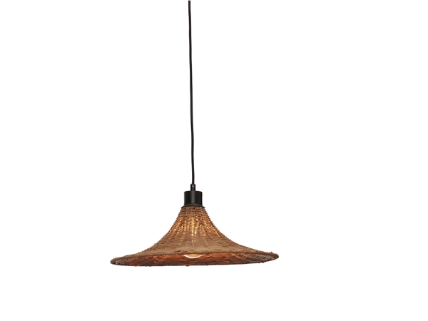 Een Hanglamp Borabora rotan dia.40xh.12cm S naturel koop je bij Meubels and More