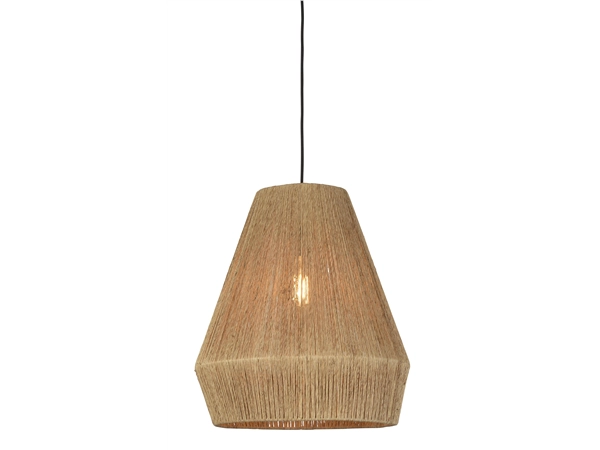 Een Hanglamp Iguazu jute dia.40xh.47cm naturel S koop je bij Meubels and More