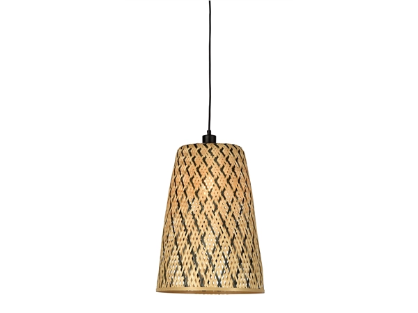 Een Hanglamp Kalimantan bamboe taps dia.34xh.48cm S koop je bij Meubels and More