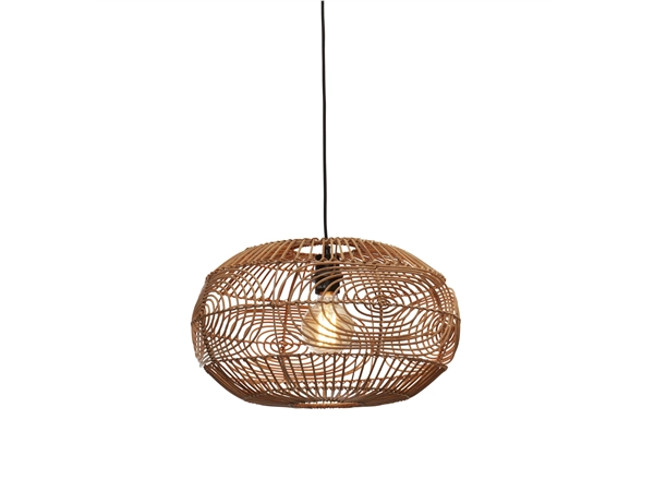 Een Hanglamp Madeira rotan kap dia.48xh.30cm naturel koop je bij Meubels and More