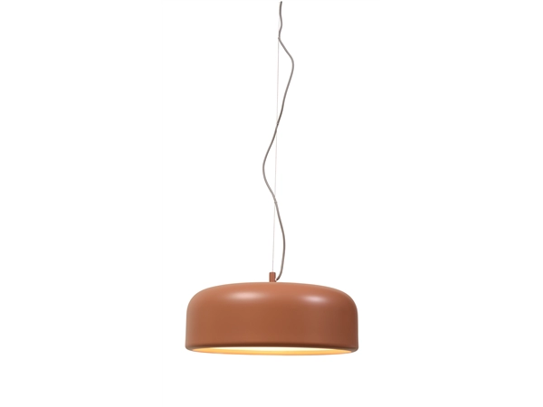 Een Hanglamp aluminum Marseille rond dia.48.5xh.17.5cm terra koop je bij Meubels and More