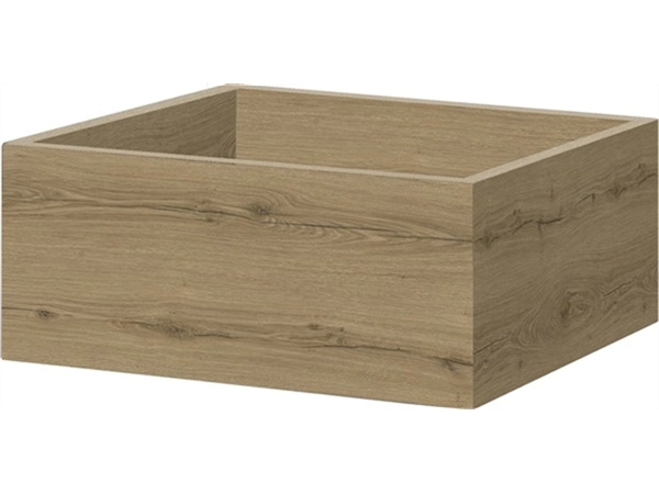 Een Inbouw plantenbak eiken YT-09A 36.8x18x40cm met 1x open bak eiken YT-09A voor in het frame koop je bij Meubels and More