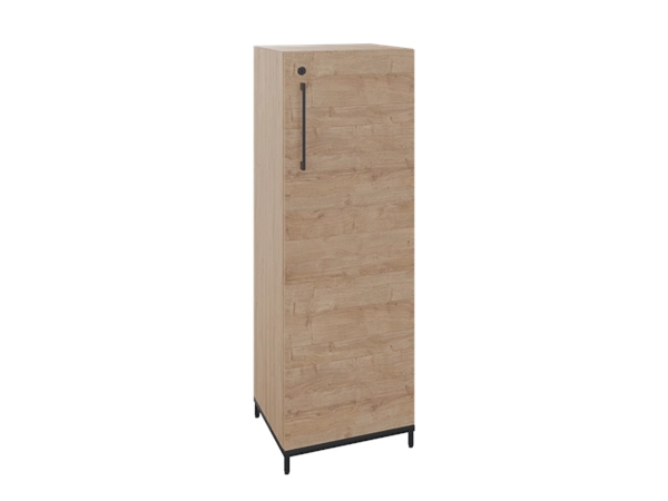 Een Flexwall kast 3 OH eiken YT-09A op metalen 4-poots sokkel 40x124x43cm met 1x draaideur koop je bij Meubels and More