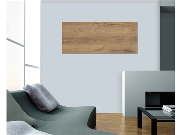 Glas-magneetbord Artverum 1300x550x15mm Natural Wood