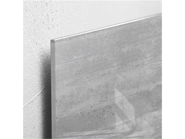 Glas-magneetbord Artverum 1300x550x15mm Betondesign