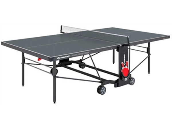 Een Tafeltennis-tafel powertec outdoor grijs koop je bij Meubels and More