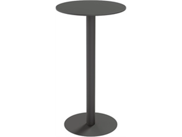 Een Tuin-statafel cross rond 60cm zwart koop je bij Meubels and More