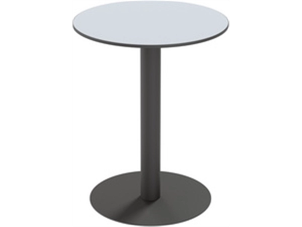 Een Tuintafel cross rond 60cm grijs koop je bij Meubels and More