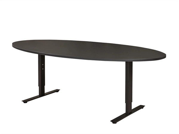 Een Vergadertafel Teezz ellipse 220x110cm koop je bij Meubels and More