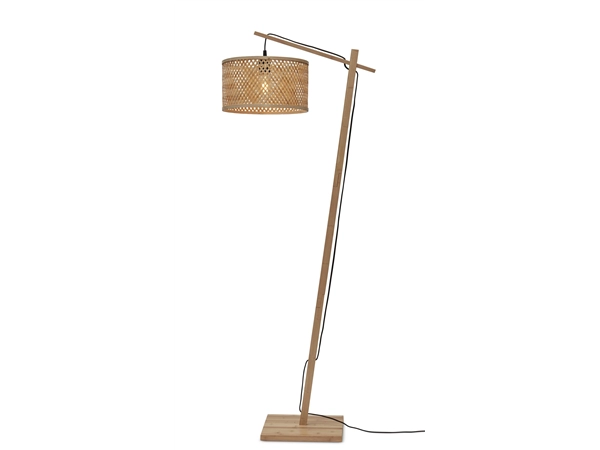 Een Vloerlamp Java S bamboe nat h.150cm kap dia.32xh.18cm nat. koop je bij Meubels and More