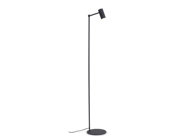 Een Vloerlamp ijzer Montreux h.149.5cm LED 5W tube h.11x5.5cm zwart koop je bij Meubels and More