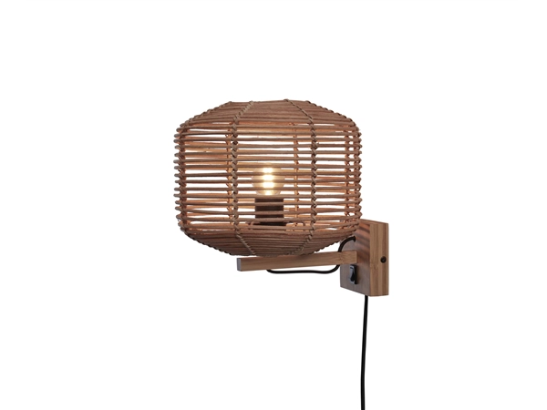 Een Wandlamp Tanami rotan dia.25xh.20cm naturel koop je bij Meubels and More