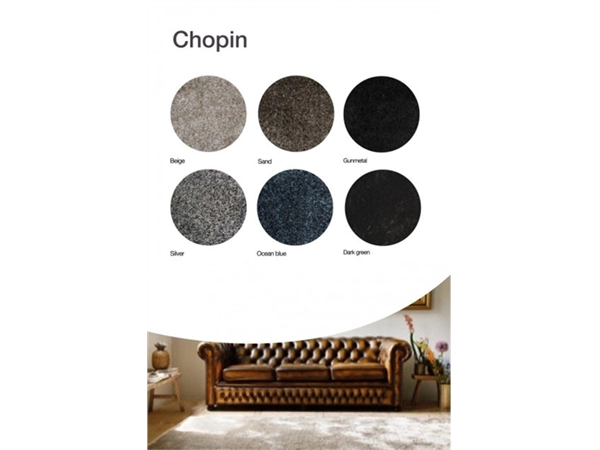 Een Vloerkleed Chopin formaat naar keuze gunmetal 14 koop je bij Meubels and More