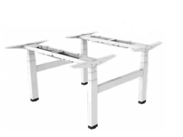 Een Zit/sta-duo-onderstel Flexframe elektrisch verstelbaar 67,5-130cm met memoryfunctie en kabelgoot exclusief bladen koop je bij Meubels and More