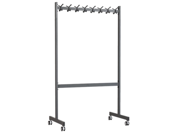 Een Garderoberek Kompakt 100cm vE9306 metalicgrijs koop je bij Meubels and More