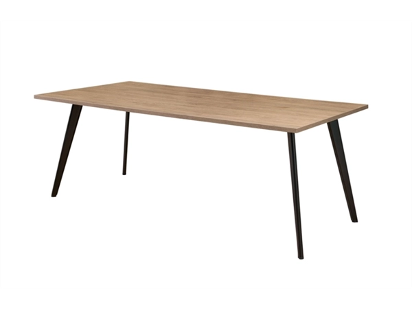 Een Vergadertafel Real rechtblad 120-200cm op 4 poten koop je bij All Office Kuipers BV