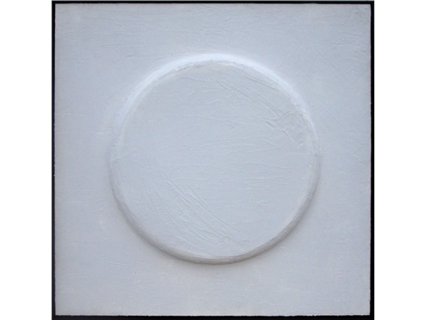 Een Wanddecoratie eternel Shadow White Inspired by Nature 100x100cm Object koop je bij Meubels and More