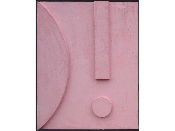 Een Wanddecoratie Optimism I in Pink Beton Ciree 80x100cm Object koop je bij Meubels and More