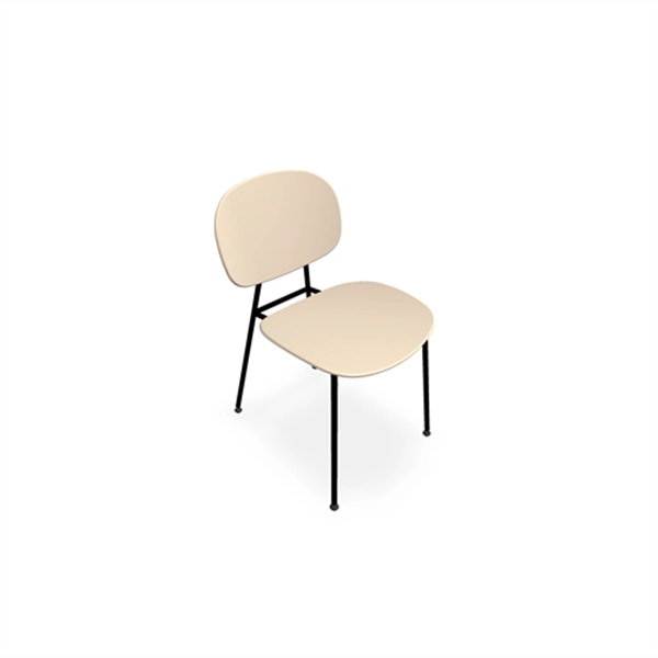 Een Stoel Sofia polypropyleen stoelen op 4 poten set a 2 koop je bij Meubels and More