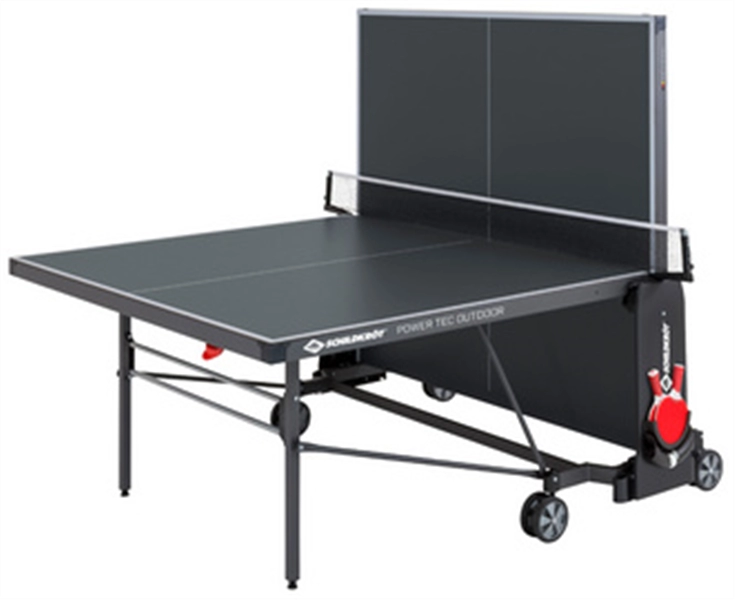 Een Tafeltennis-tafel powertec outdoor grijs koop je bij Meubels and More