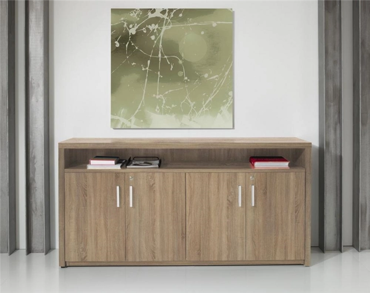 Een Dressoir kast Manage-it 89x168x42cm Robson eiken koop je bij Meubels and More