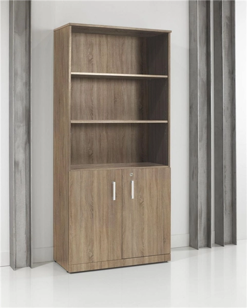 Een Kast half open Manage-it 200x90x42 robson eiken koop je bij Meubels and More