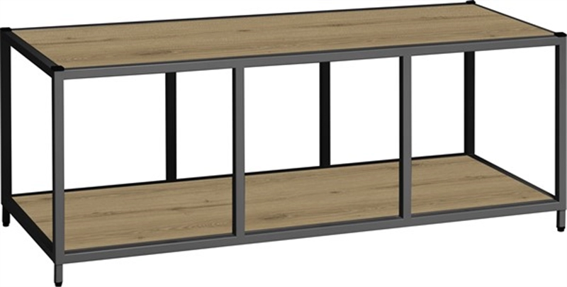 Een Flexwall frame 46x119x43cm met 3-vaks en 2 legborden koop je bij Meubels and More